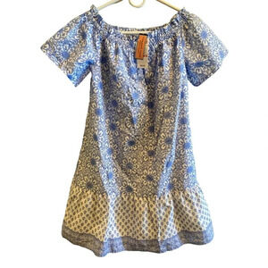 VINEYARD VINES NWT NEW WOMENS BLUE WHITE DRESS SUMMER CASUAL SPRING SIZ XS